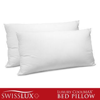 Swiss Lux 400 Thread Count Coolmax Down Alternative Pillow (set Of 2)