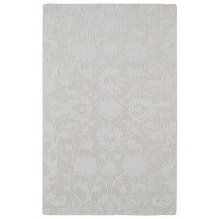 Trends Ivory Classic Wool Rug (96 X 136)