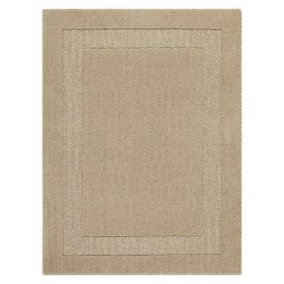 Maples Border Accent Rug   Tan (4x56)