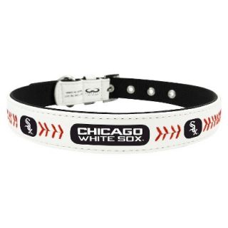 Chicago White Sox Classic Leather Large Baseball Collar