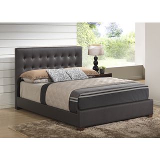 Global Furniture Usa Brown Pu Queen Bed Brown Size Queen