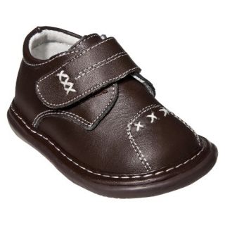 Little Boys Wee Squeak Cross Shoes   Brown 9