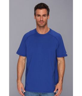 Carhartt Force Cotton Delmont Non Pocket S/S T Shirt Mens Short Sleeve Pullover (Blue)