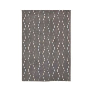 Nourison Ripple Hand Carved Rectangular Rugs, Charcoal