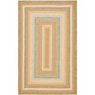 Hand woven Country Living Reversible Tan Braided Rug (3 X 5)