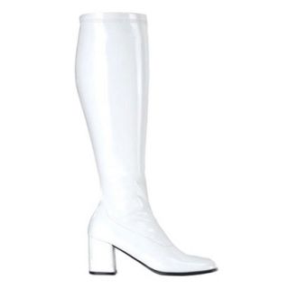 Buyseasons Gogo White Adult Boots   Wide Width