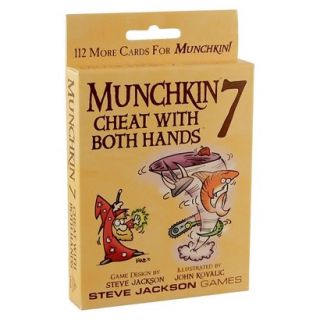 MUNCHKIN 7 Cheat with Both Hands Steve Jackson Adventure Themed Game