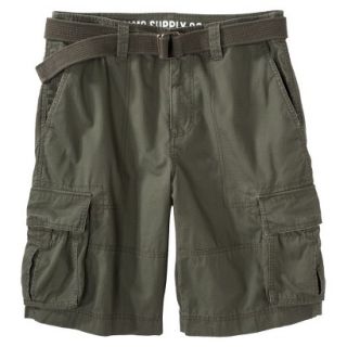 Mossimo Supply Co. Mens Cargo Shorts   Olive Green 30