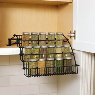 Rubbermaid Pull Down Cabinet Spice Rack