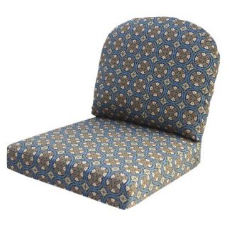 Claro 2 Piece Outdoor Club Chair Replacement Cushion Set