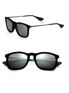Ray Ban Square Keyhole Youngster Sunglasses   Black