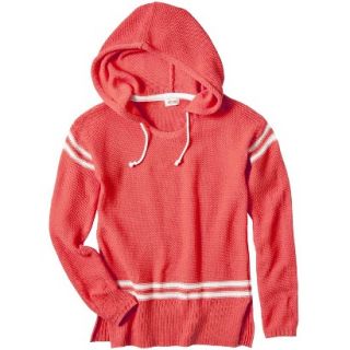 Mossimo Supply Co. Juniors Varsity Hoodie Sweater   Orange L(11 13)