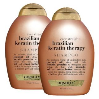 Organix Ever Straight Sulfate & Sodium Free Brazilian Keratin Therapy Shampoo