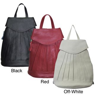 Amerileather Pleated Mini Backpack