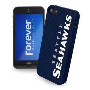 Seattle Seahawks Forever Collectibles IPHONE 5 CASE SILICONE LOGO