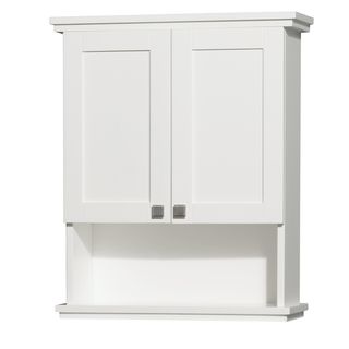 Acclaim White 25 inch White Wall Cabinet