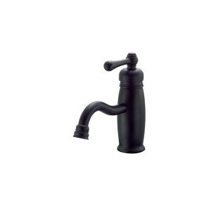 Danze D225557BS Satin Black Opulence  Single Handle Lavatory Faucet