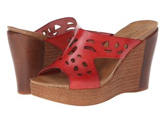 Eric Michael Eden Womens Wedge Shoes (Red)