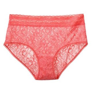 Gilligan & OMalley Womens All Over Lace Brief   Fresh Melon XS