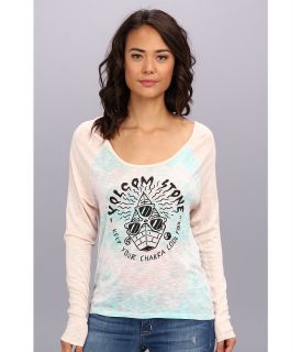 Volcom Keep Your Cool L/S Womens Long Sleeve Pullover (Pink)