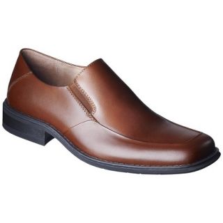 Mens Merona Tobin Leather Dress Shoe   Cognac 8