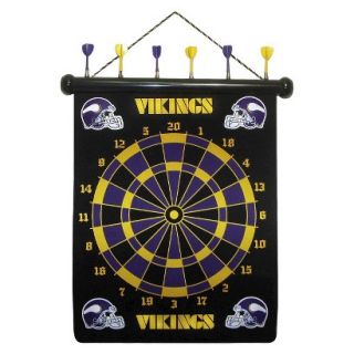 Rico NFL Minnesota Vikings Magnetic Dart Board Set