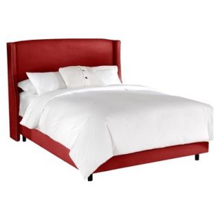 Skyline King Bed Skyline Furniture Embarcadero Nail Button Wingback Bed  