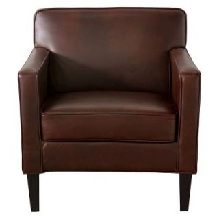 Skyline Armchair Upholstered Chair Cooper Upholstered Armchair   Dark Brown