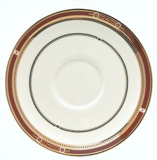 Syracuse China 5 Barrymore A.D. Saucer   Round, Glazed, White