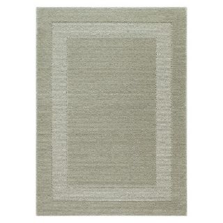 Maples Border Accent Rug   Green (4x56)