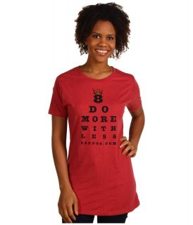  Gear Core Value 8 Eye Chart Womens T Shirt (Red)