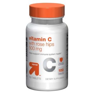 up&up Vitamin C with Rose Hips 500mg   100 Count