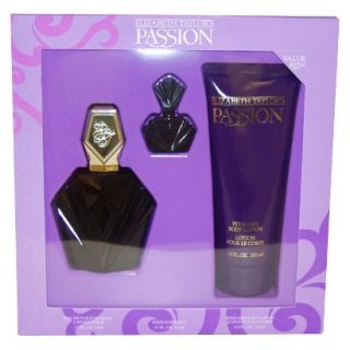 Womens Passion by Elizabeth Taylor   3 Pc Gift Set