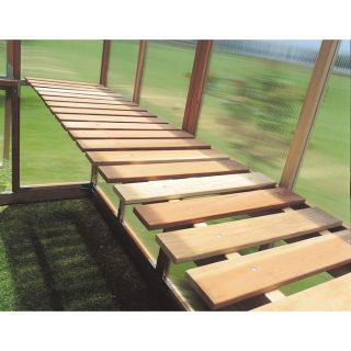 Sunshine GardenHouse Bench Kit   For Item 24875 12ft. x 6ft. Mt. Hood