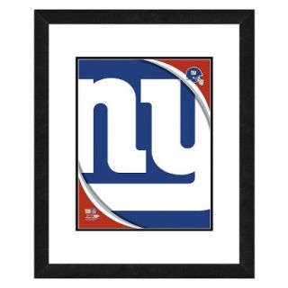 NFL New York Giants Framed Team Logo Design