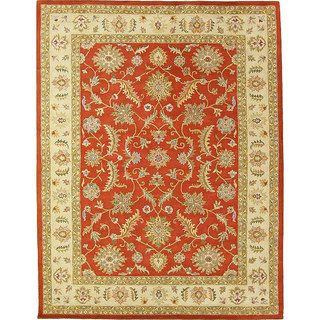 Nuloom Hand tufted Wool Red Rug (6 X 9)