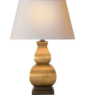 E.F. Chapman Fang Gourd 1 Light Table Lamps in Antique Burnished Brass CHA8628AB NP