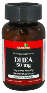 Futurebiotics   DHEA 50 mg.   75 Vegetarian Capsules