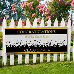Personalized Graduation Banners   Congratulations