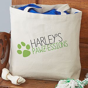 Personalized Dog Tote Bags   My Pawz essions