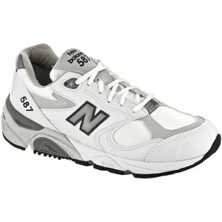 New Balance 587 New Balance Womens Running Shoes White/Gray/Blue