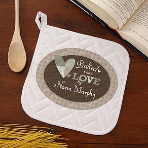 Personalized Potholders   Baked With Love