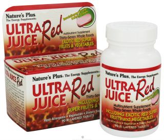 Natures Plus   Ultra Juice Red Multinutrient Supplement   90 Tablets