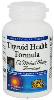 Natural Factors   Dr. Murrays Thyroid Health Formula   60 Capsules