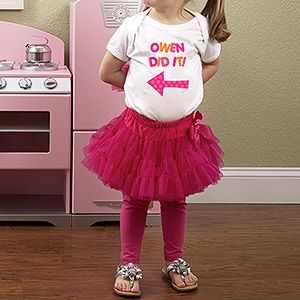 Toddler Girls Pink Tutu Petti Skirt