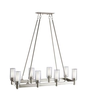 Circolo 12 Light Chandeliers in Brushed Nickel 2943NI