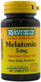 Good N Natural   Melatonin 5 mg.   60 Tablets