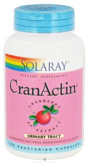 Solaray   CranActin Cranberry AF Extract 400 mg.   120 Capsules