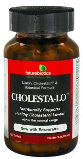 Futurebiotics   Cholesta Lo with Garlic & Niacin   120 Vegetarian Tablets