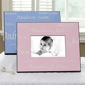 Personalized Baby Picture Frame   New Arrival   Solid